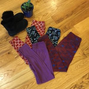 4 LuLaRoe Leggings bundle